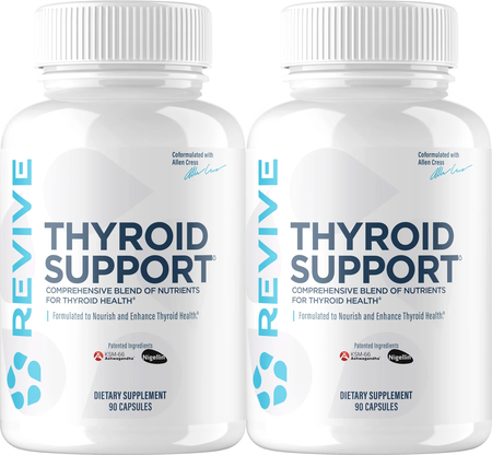 Revive Thyroid Support - 2 x 90 Capsule Bottles TWINPACK