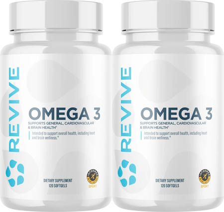 Revive Omega 3 - 2 x 120 Softgels TWINPACK