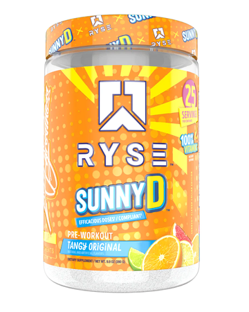 RYSE Pre-Workout  SunnyD Tangy - 25 Servings