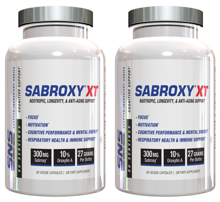 SNS Serious Nutrition Solutions Sabroxy XT - 180 Cap (2 x 90 Cap Btls)  TWINPACK