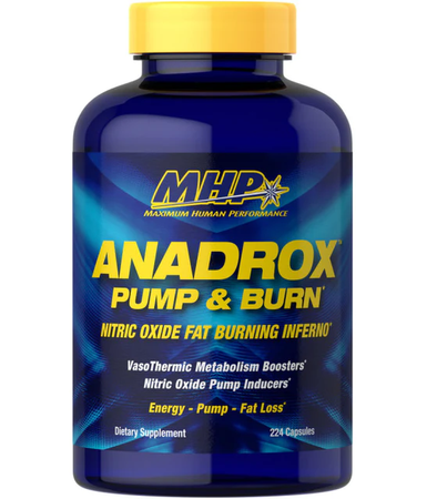 MHP Anadrox Pump & Burn - 224 Capsules