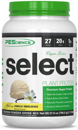 PES Select Vegan Plant Based Protein Vanilla - 27 Servings