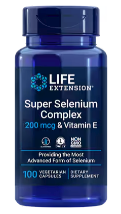 Life Extension Super Selenium Complex 200mcg w/Vitamin E - 100 Cap