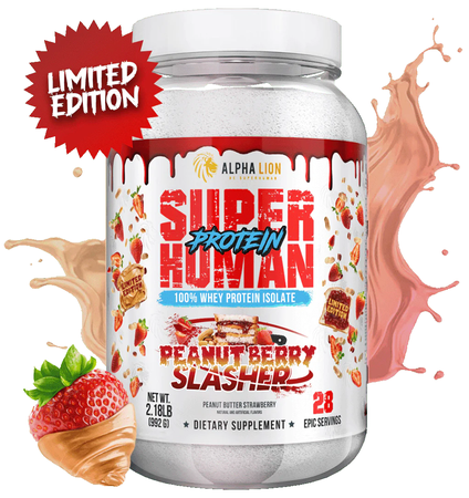 Alpha Lion Superhuman Protein Peanut Berry Slasher - 28 Servings