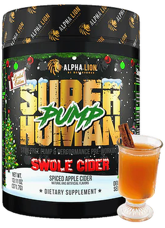 Alpha Lion SuperHuman Pump  Swole Cider - 42 Servings