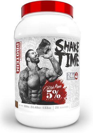 5% Nutrition Shake Time  Chocolate - 20 Servings