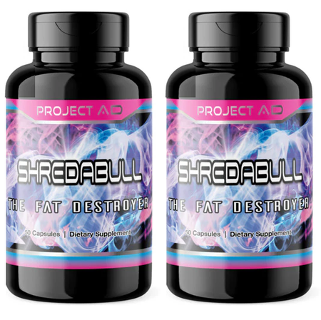 Project AD Shredabull - 2 x 50 Capsule Btls  TWINPACK