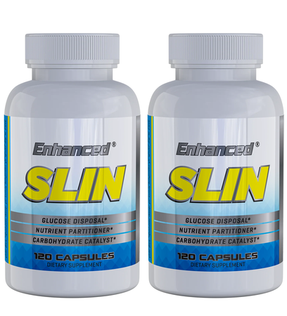 Enhanced SLIN Glucose Disposal (Carbs into Muscle) - 2 x 120 Cap Btls  TWINPACK