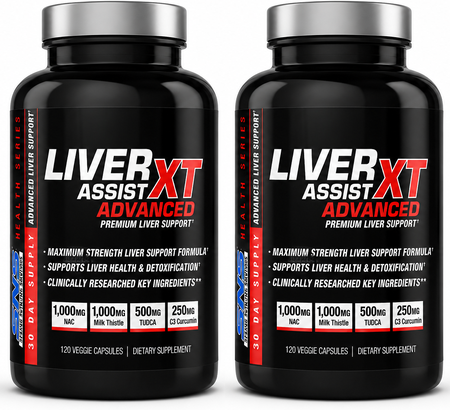 SNS Serious Nutrition Solutions Liver Assist XT ADVANCED - 240 Capsules (2 x 120 Capsule Bottles)  TWINPACK