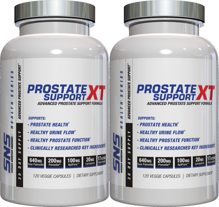 SNS Serious Nutrition Solutions Prostate Support XT - 2 x 120 Capsule Bottles TWINPACK
