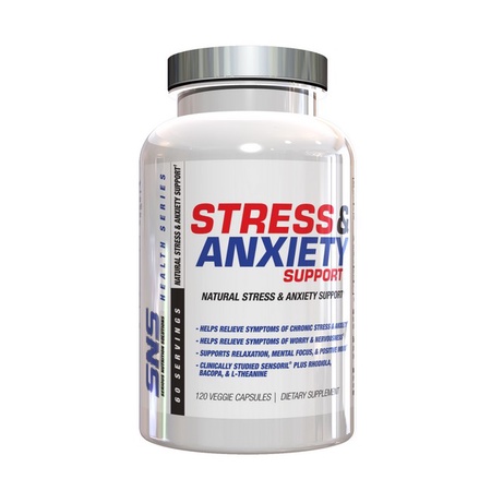 SNS Serious Nutrition Solutions Stress & Anxiety Support - 120 Cap