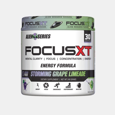 SNS Serious Nutrition Solutions Focus XT Alien Series  Grape Limeade - 30 Servings