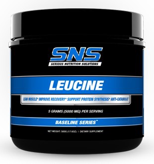 SNS Serious Nutrition Solutions Leucine - 500 Grams