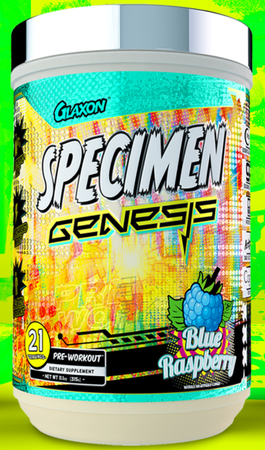 Glaxon Specimen Genesis  Blue Raspberry - 21 Servings