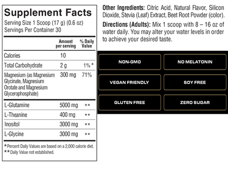 Spoken Nutrition Sleep Builder (NSF Certified for Sport)  Cherry - 30 Servings (18 oz)