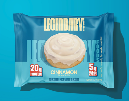 Legendary Foods Protein Sweet Rolls  Cinnamon - 8 Pack