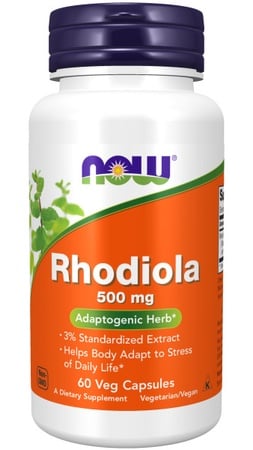 Now Foods Rhodiola Extract 3%  500 Mg - 60 VCap