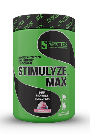 Species Nutrition Stimulyze Max  Cotton Candy  - 20 Servings