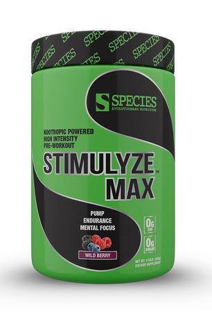 Species Nutrition Stimulyze Max  Wild Berry  - 20 Servings