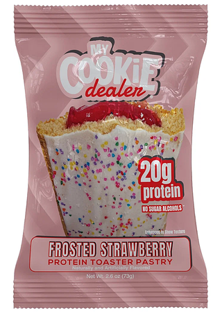 My Cookie Dealer Protein Pastry 20g Frosted Strawberry - 12 Pack