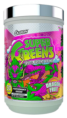 Glaxon Super Greens Dragon Fruit - 30 Servings
