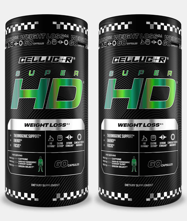 Cellucor Super HD - 120 Capsule (2 x 60 Capsule Bottles)  TWINPACK