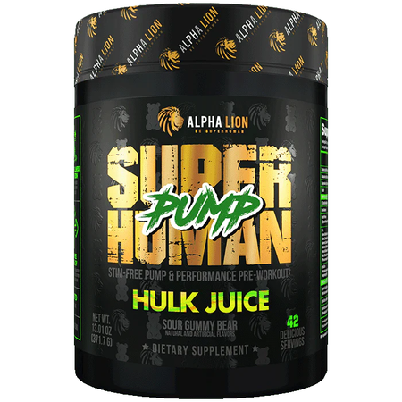 Alpha Lion SuperHuman Pump  Hulk Juice - 42 Servings