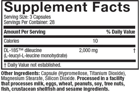 MuscleTech Peptide 185 - 84 Capsules