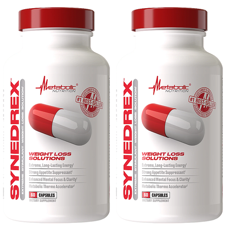 Metabolic Nutrition Synedrex - 2 x 60 Capsule Bottles TWINPACK