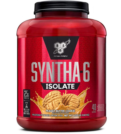 Bsn Syntha-6 Isolate Peanut Butter Cookie - 4 Lb