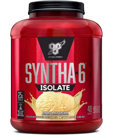 Bsn Syntha-6 Isolate Vanilla Ice Cream - 4 Lb