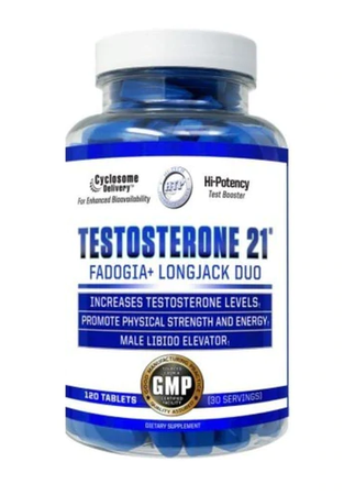 Hi Tech Pharmaceuticals Testosterone 21 - 120 Tablets