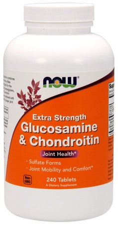 Now Foods Glucosamine & Chondroitin Extra Strength - 240 Tab