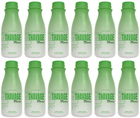 CBum Thavage Pre-Workout 12oz RTD Green Gummy - 12 Bottles