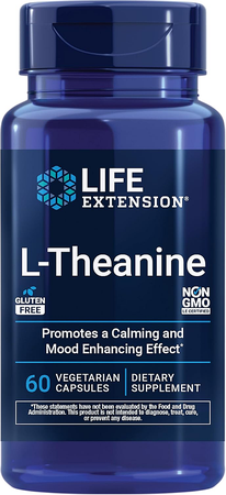 Life Extension L-Theanine - 60 Capsules