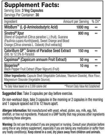 SNS Serious Nutrition Solutions Thermo Scorch  - 90 Capsules