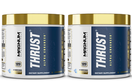 Magnum THRUST Promotes overall hormone health - 2 x 120 Cap Bottles  TWINPACK