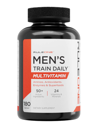 Rule 1 R1 Men's Train Daily MultiVitamin - 180 Tablets