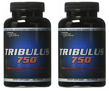 SNS Serious Nutrition Solutions Tribulus 750 - 240 Cap (2 x 120 Cap Btls)  TWINPACK