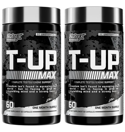 Nutrex T-UP Max - 120 Capsules (2 x 60 Cap Btls)  TWINPACK