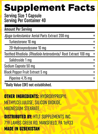 HTLT Turk Builder Max - 40 Capsules