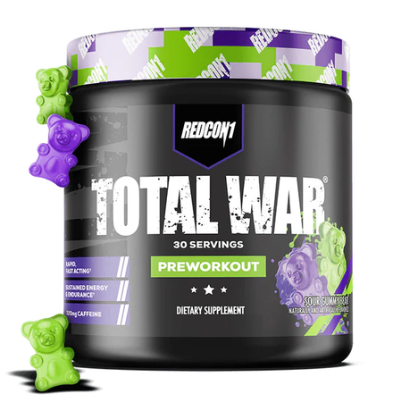 Redcon1 Total War Sour Gummy Bear - 30 Servings