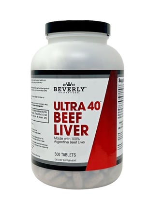 Beverly International Ultra 40 Liver - 500 Tab