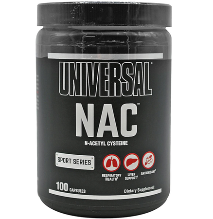 Universal NAC 600 Mg (N-Acetyl Cysteine) - 100 Cap