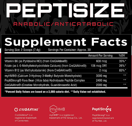 Unmatched Nutrition Peptisize - 30 Servings