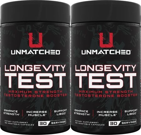 Unmatched Nutrition Longevity Test - 2 x 30 Servings TWINPACK