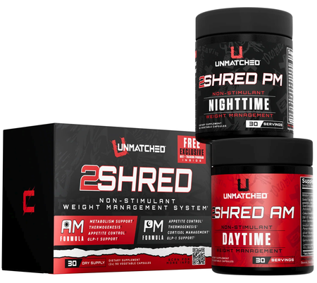 Unmatched Nutrition 2SHRED AM/PM Kit - 2 Bottle Kit