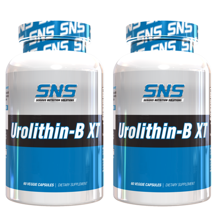 SNS Serious Nutrition Solutions Urolithin-B XT - 120 Capsules (2 x 60 Cap Bottles)  TWINPACK