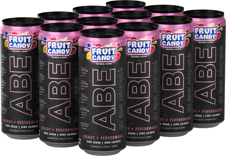 ABE Energy Drink  Fruit Candy - 12 Cans