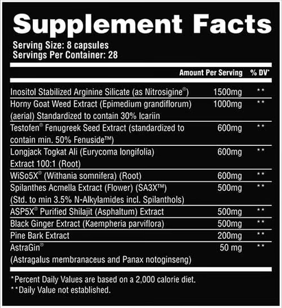 Apollon Nutrition Casanova V2 - 224 Capsules